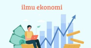 Ilustrasi tentang ilmu ekonomi dan ketiga cabang utamanya.