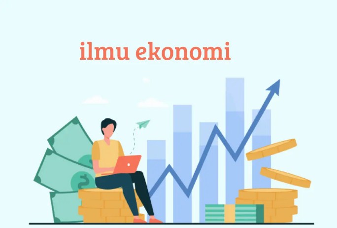 Ilustrasi tentang ilmu ekonomi dan ketiga cabang utamanya.